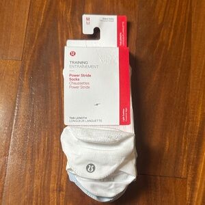 lululemon athletica White Power Stride Athletic Socks